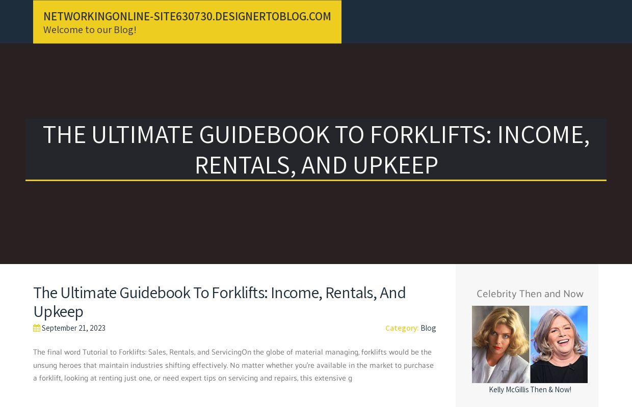 The Ultimate Guidebook to Forklifts: Income, Rentals, and Upkeep - homepage