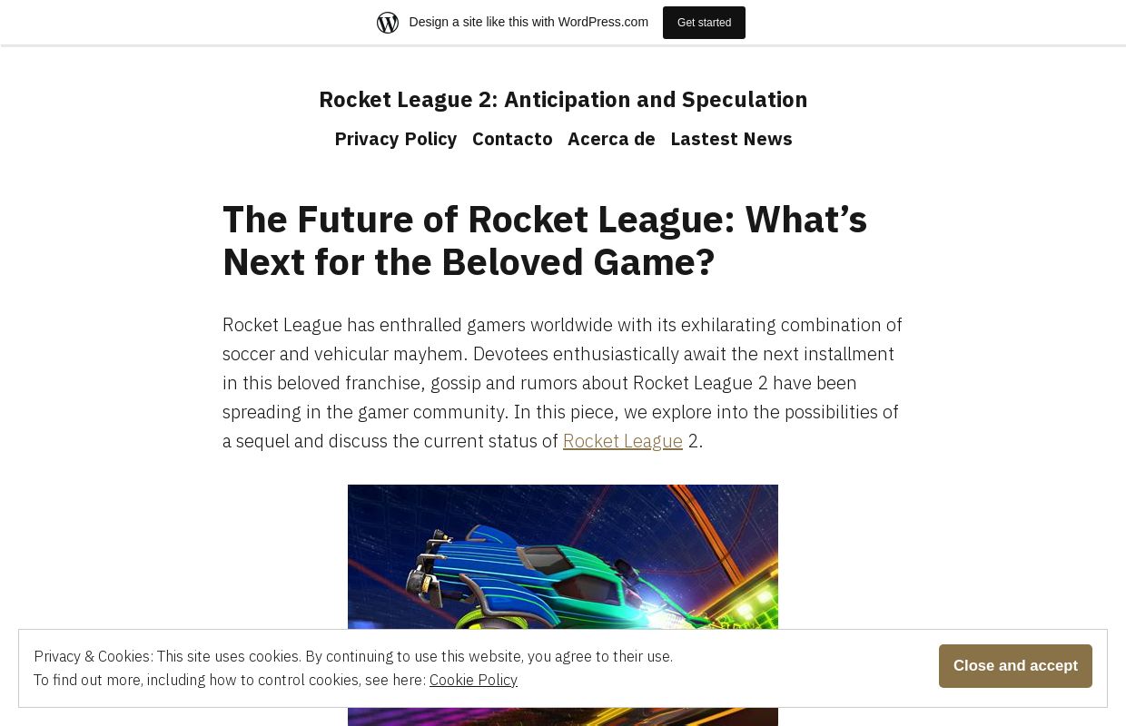 Rocket League 2: Anticipation and Speculation