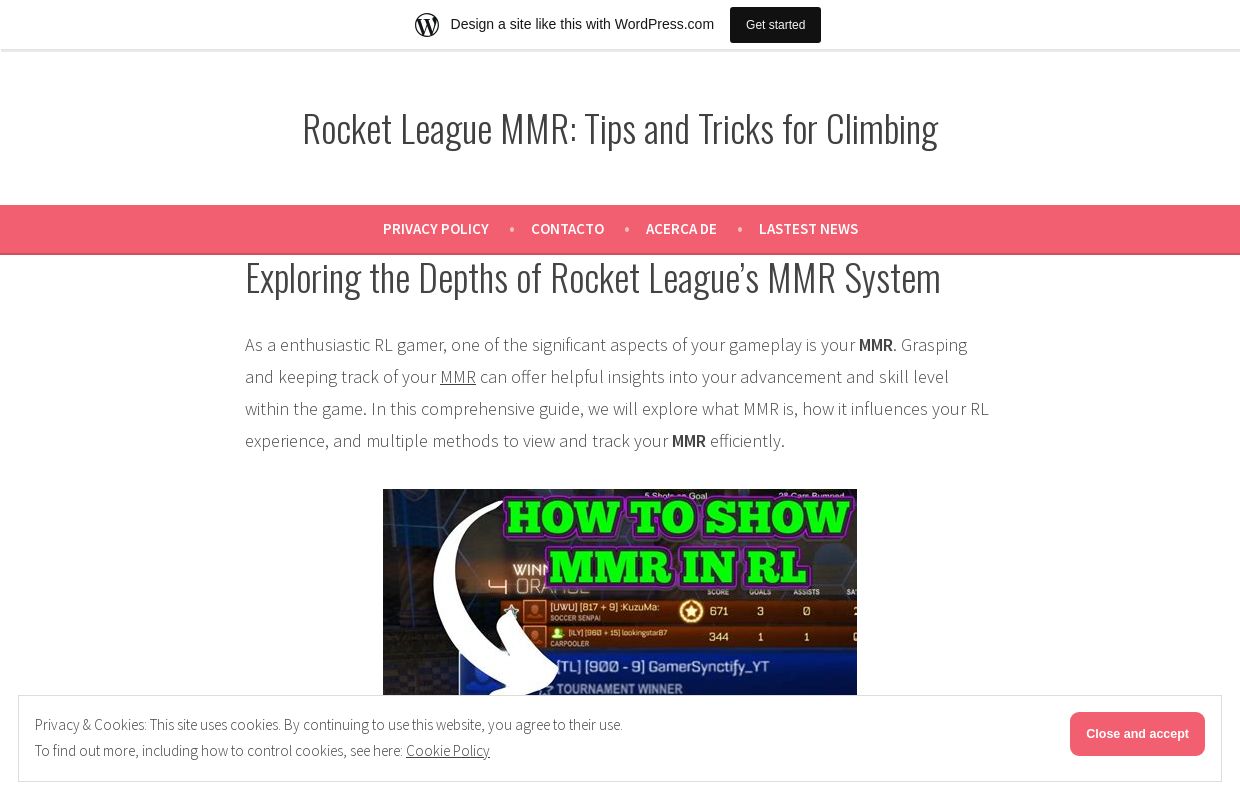 Rocket League MMR: Tips and Tricks for Climbing