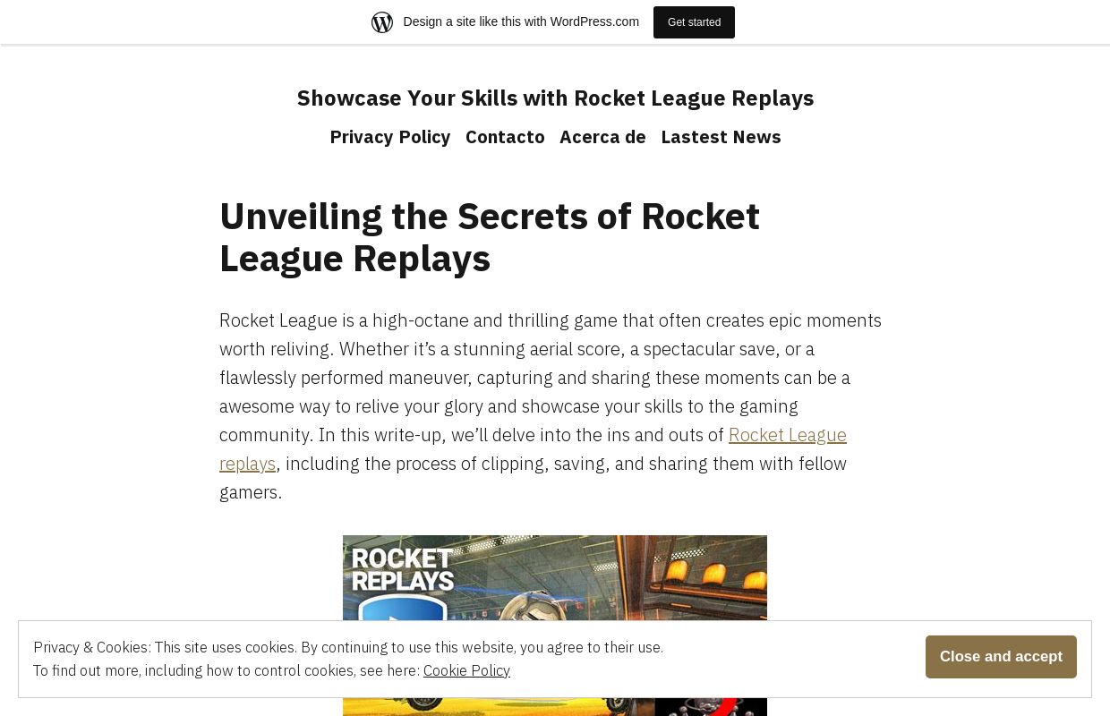 Showcase Your Skills with Rocket League Replays