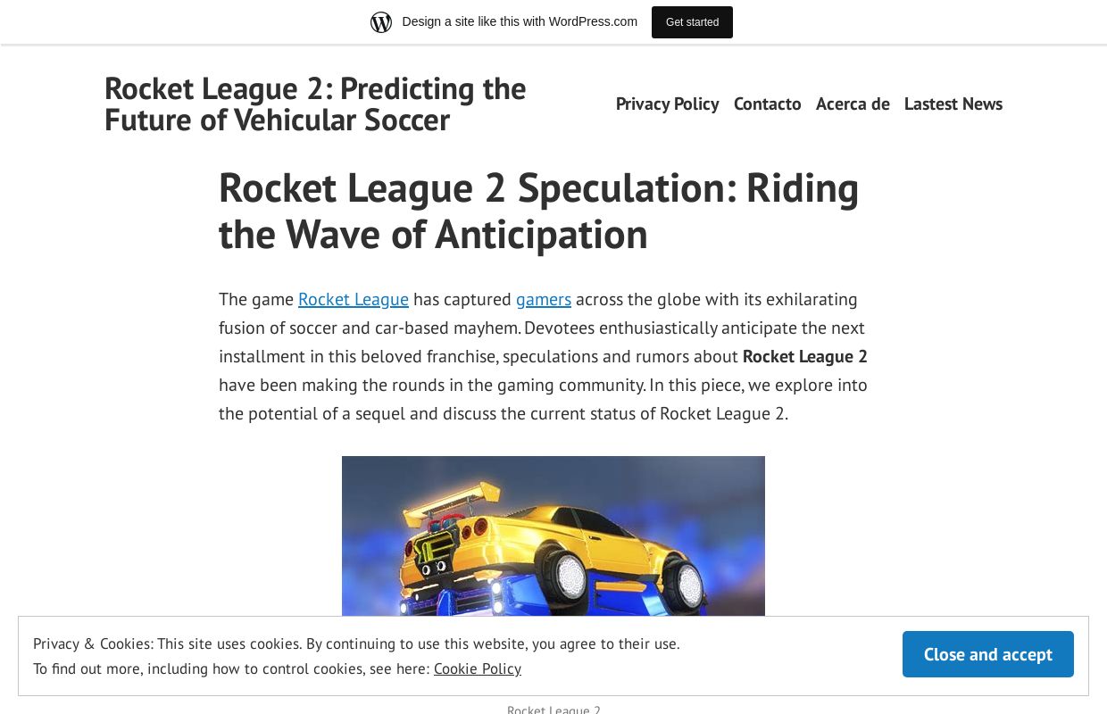 Rocket League 2: Predicting the Future of Vehicular Soccer