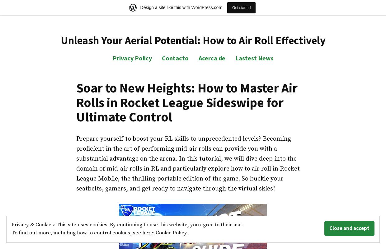 Unleash Your Aerial Potential: How to Air Roll Effectively