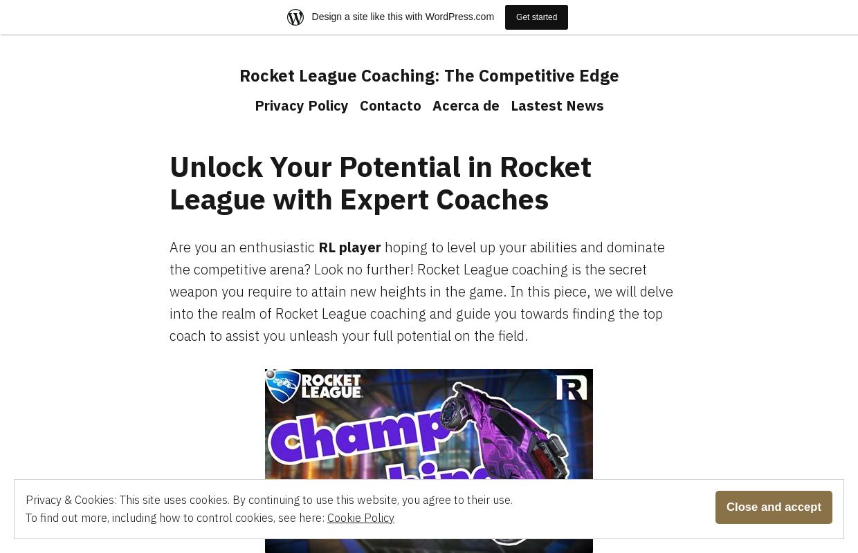 Rocket League Coaching: The Competitive Edge