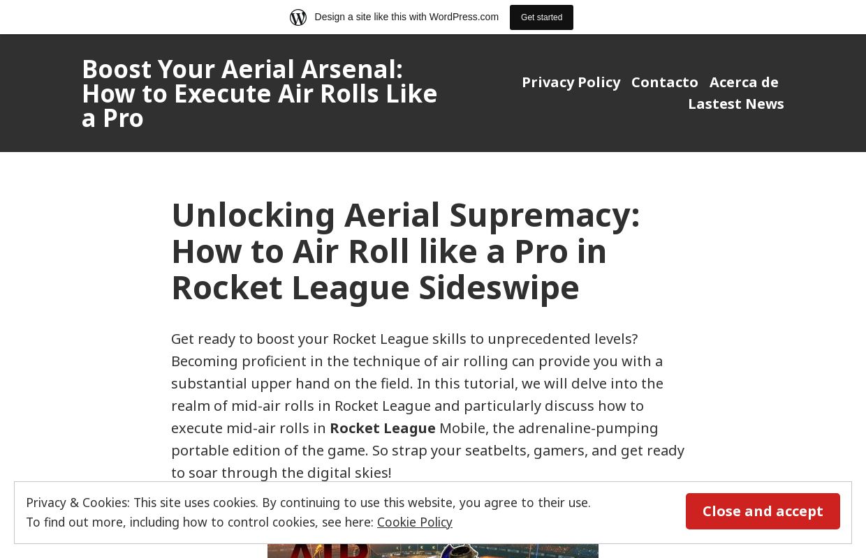 Boost Your Aerial Arsenal: How to Execute Air Rolls Like a Pro