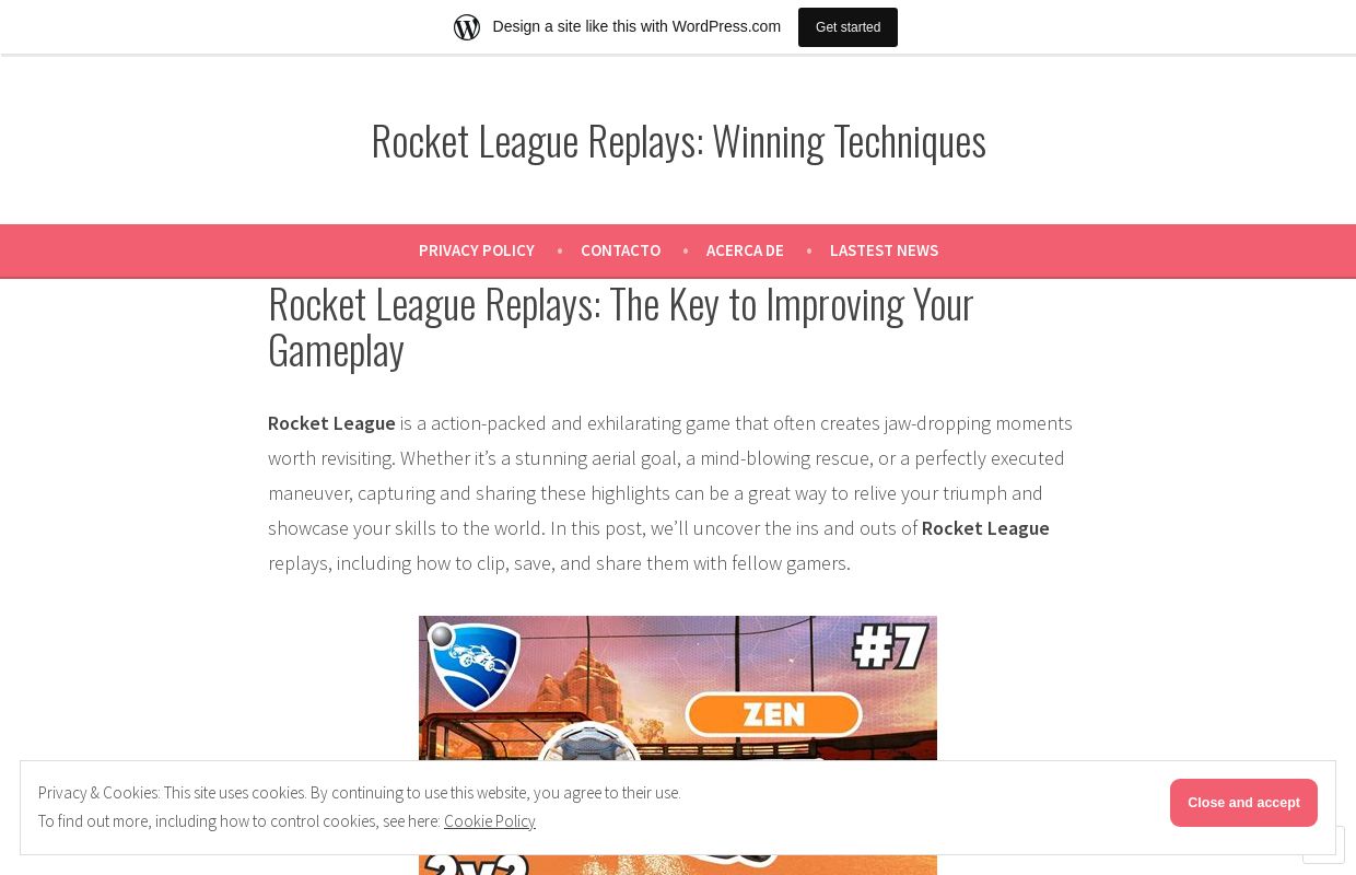 Rocket League Replays: Winning Techniques