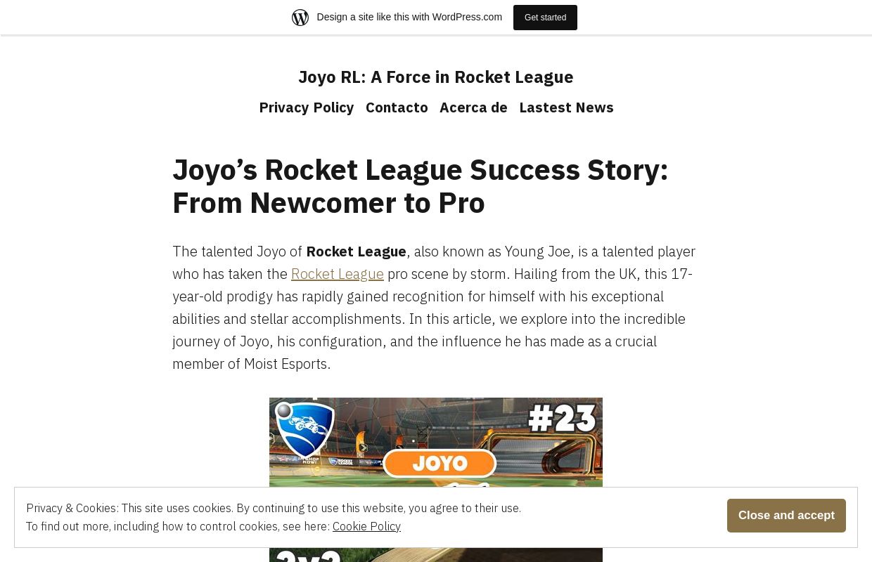 Joyo RL: A Force in Rocket League