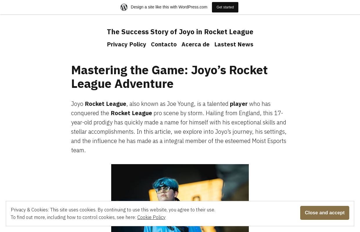 The Success Story of Joyo in Rocket League