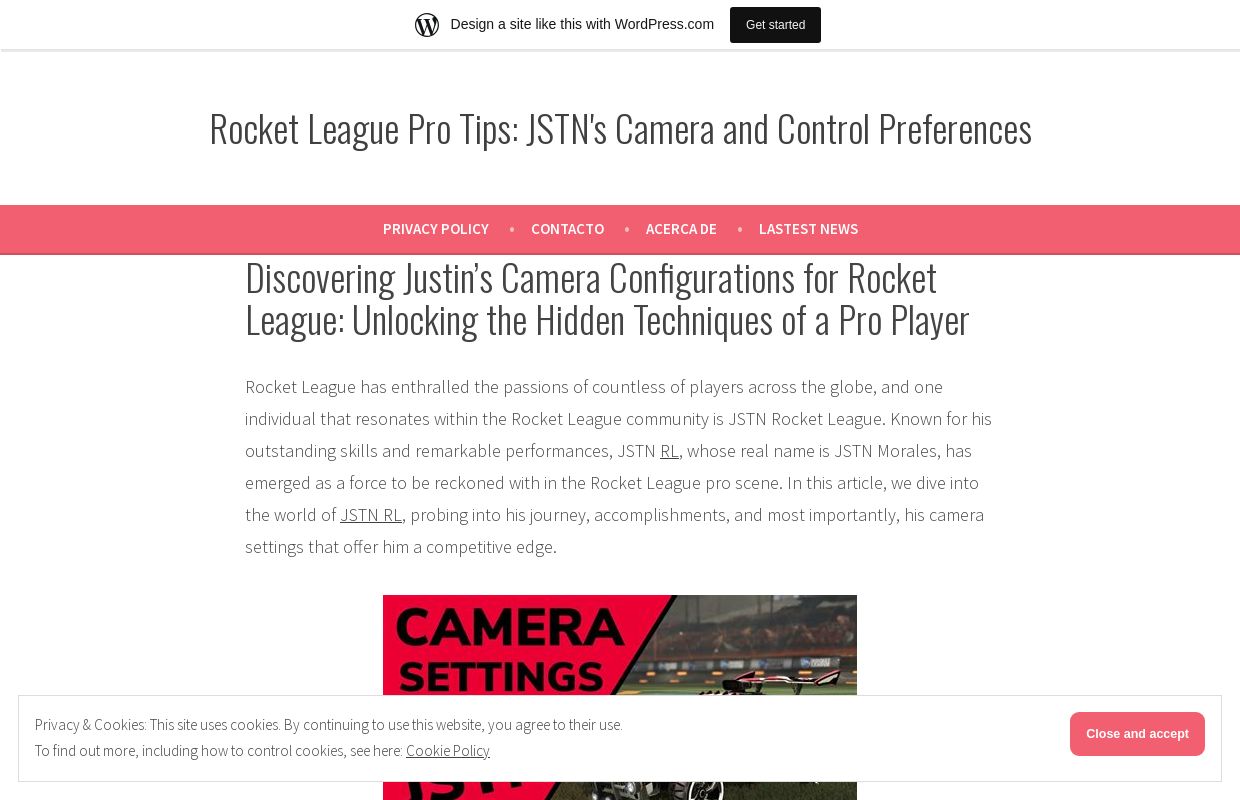 Rocket League Pro Tips: JSTN's Camera and Control Preferences