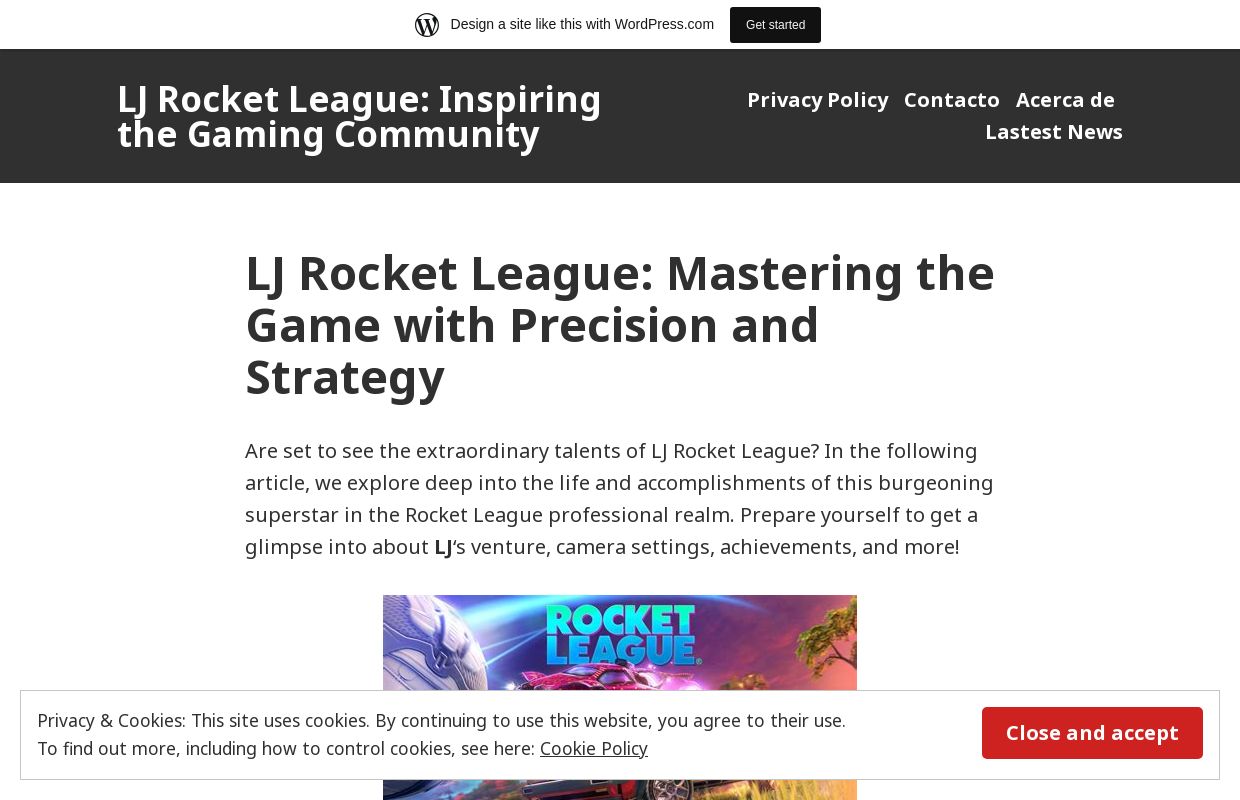 LJ Rocket League: Inspiring the Gaming Community