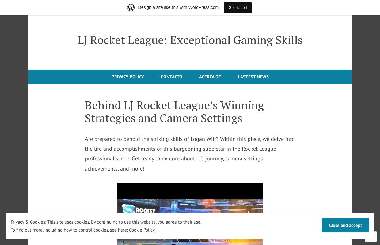 LJ Rocket League: Exceptional Gaming Skills