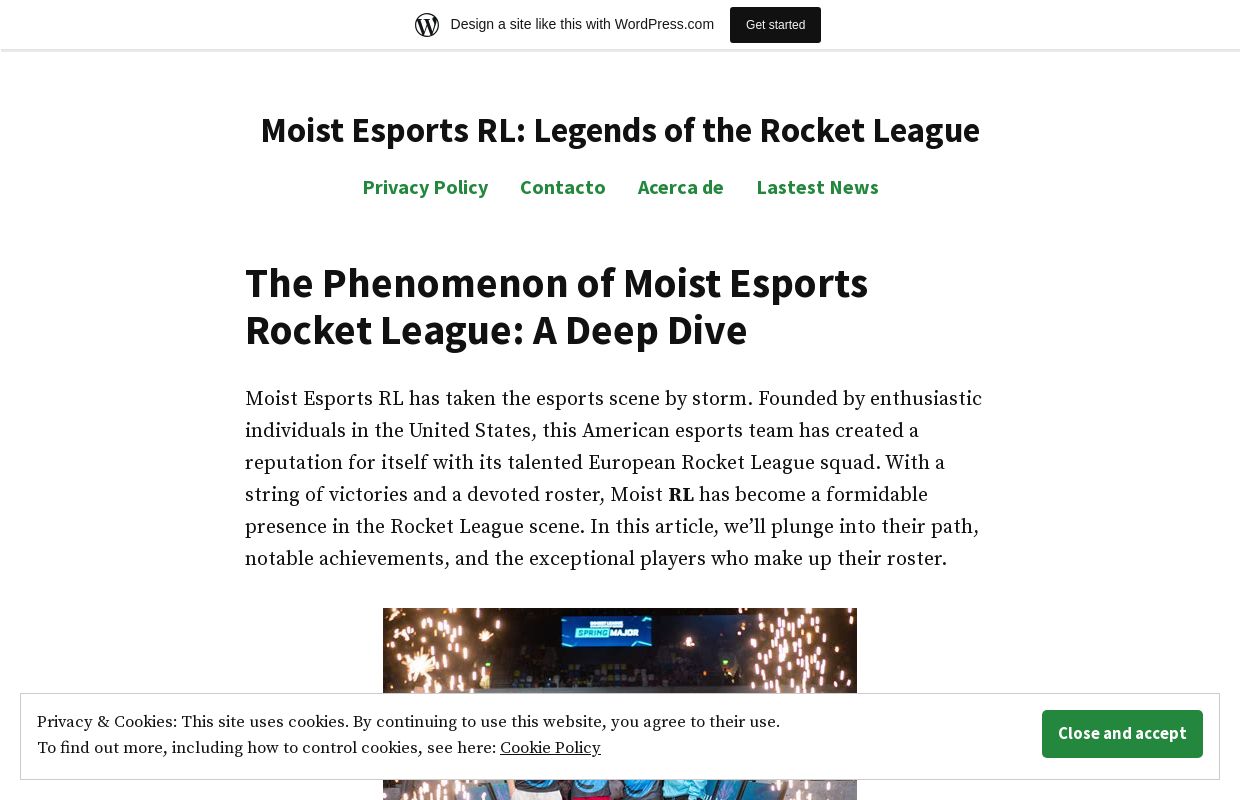 Moist Esports RL: Legends of the Rocket League