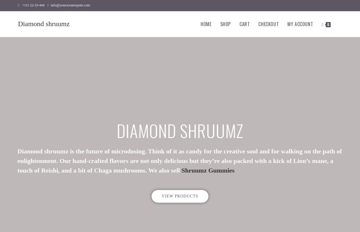 Diamond Shruumz | Shruumz Gummies | Shruumz Chocolate