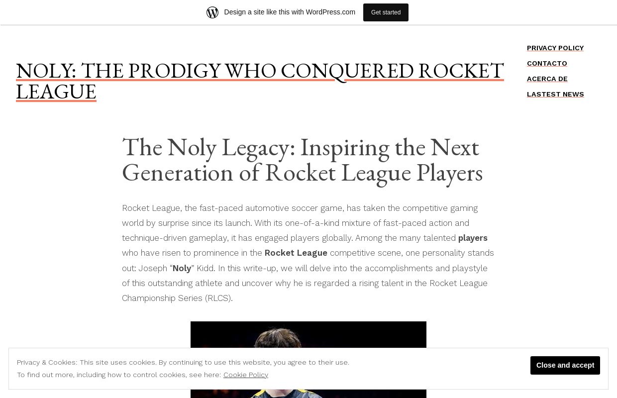 Noly: The Prodigy Who Conquered Rocket League