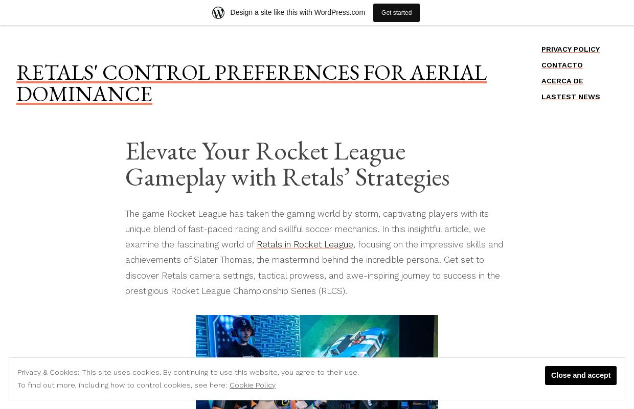 Retals' Control Preferences for Aerial Dominance