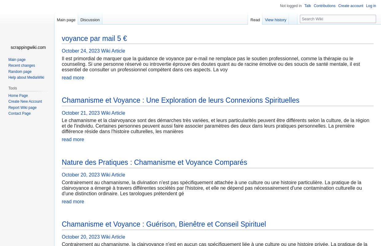 voyance par mail 5 € - homepage