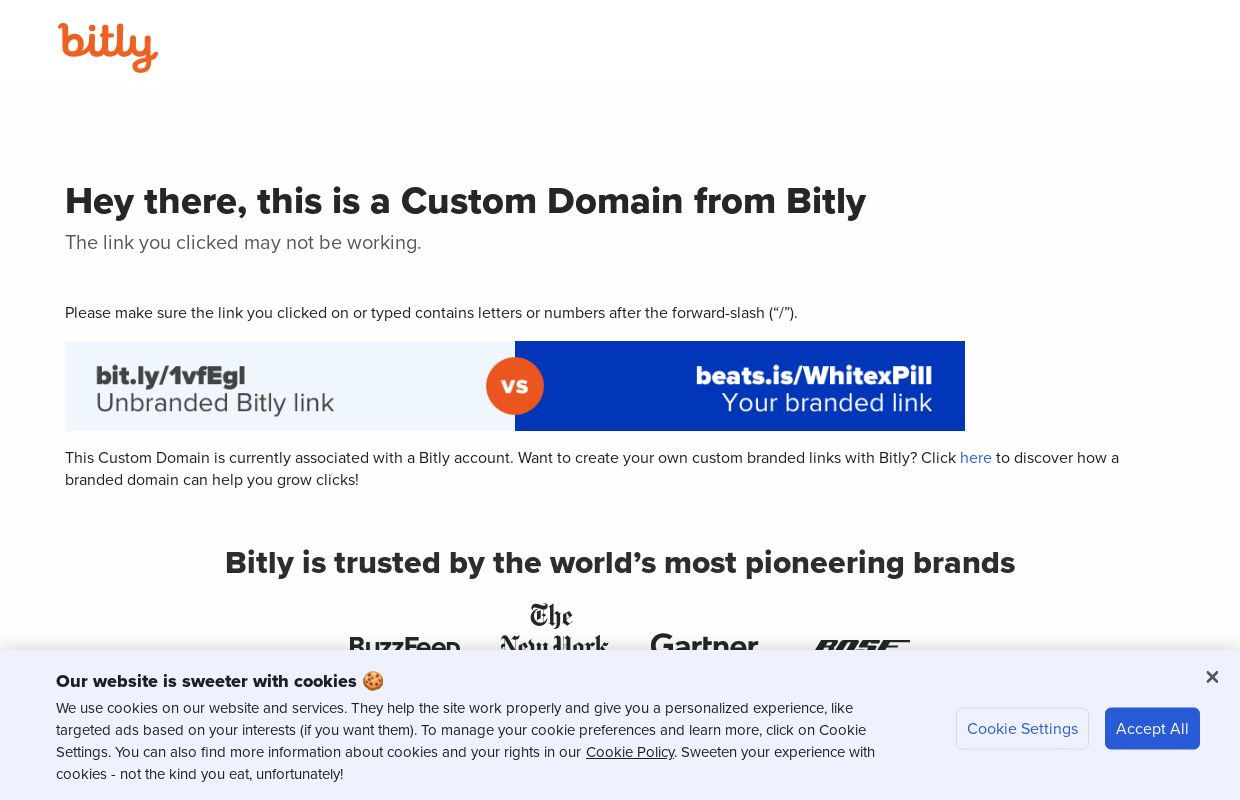 Custom Domain by Bitly