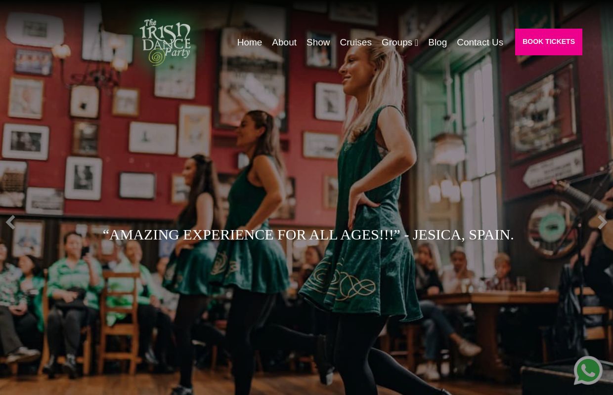 The Irish Dance Party Dublin | Amazing Irish Dance Show | Dance Lessons | Full Bar