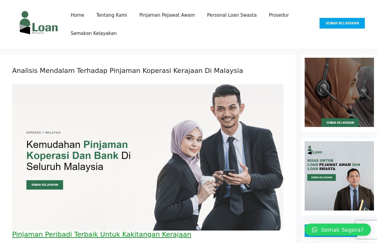 Pinjaman Peribadi Koperasi Kerajaan Malaysia | Loan Pembiayaan Koperasi Terbaik | Koperasi 1Malaysia - Kemudahan Pinjaman Koperasi Dan Bank Di Seluruh Malaysia