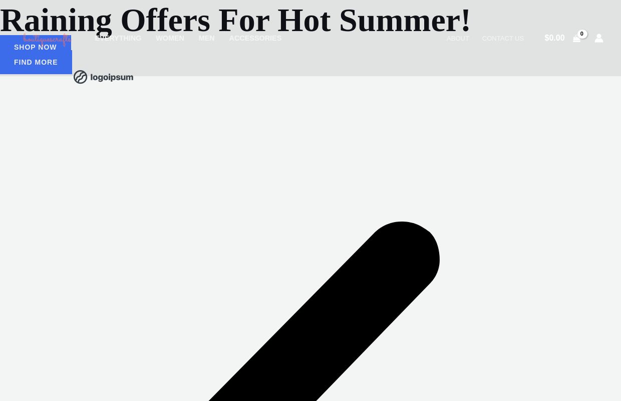 Discover the Best Selection of Clothes and Apparel for Men and Women at BoutiquesCrafts