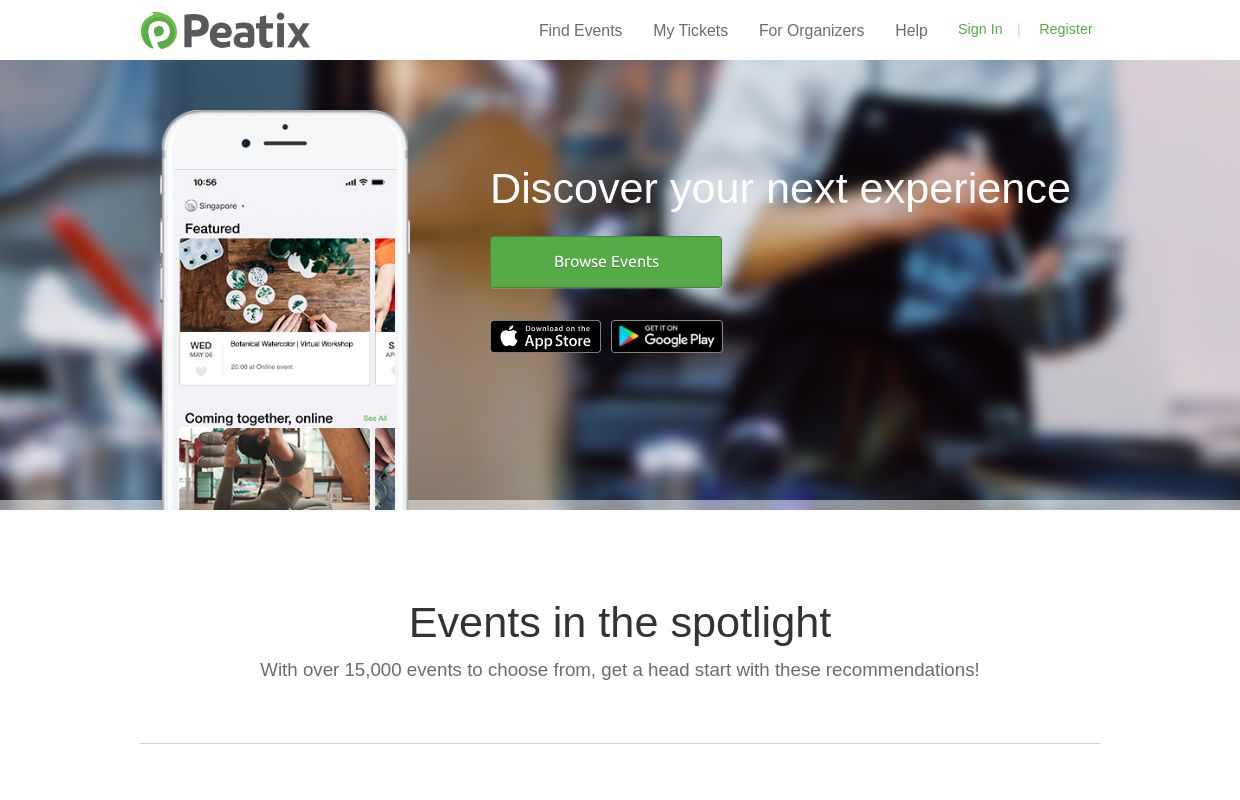 Peatix: Tools for Communities and Events | Peatix