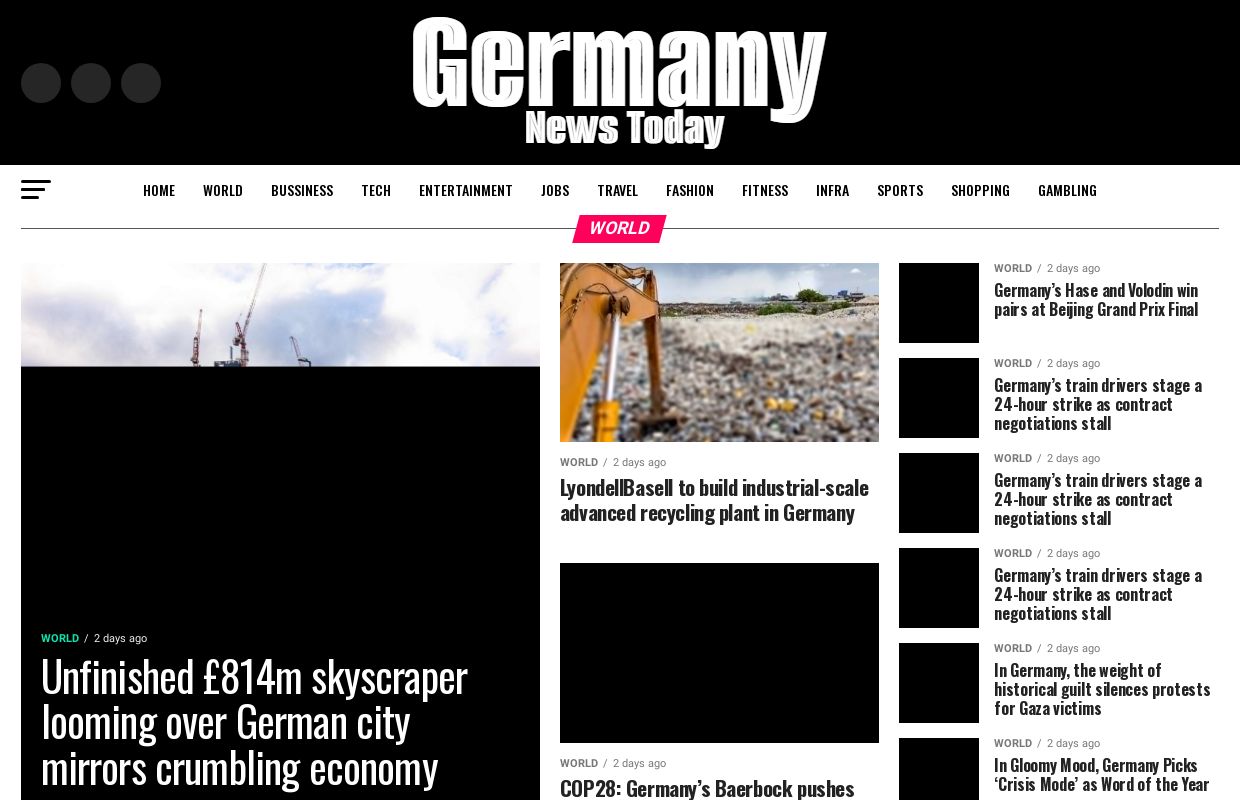 Germay News Today