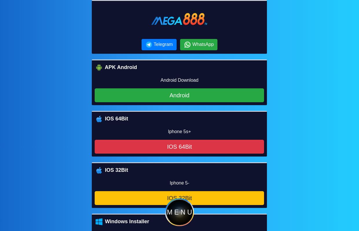 MEGA888 USER 2020 - 2021 ⚡