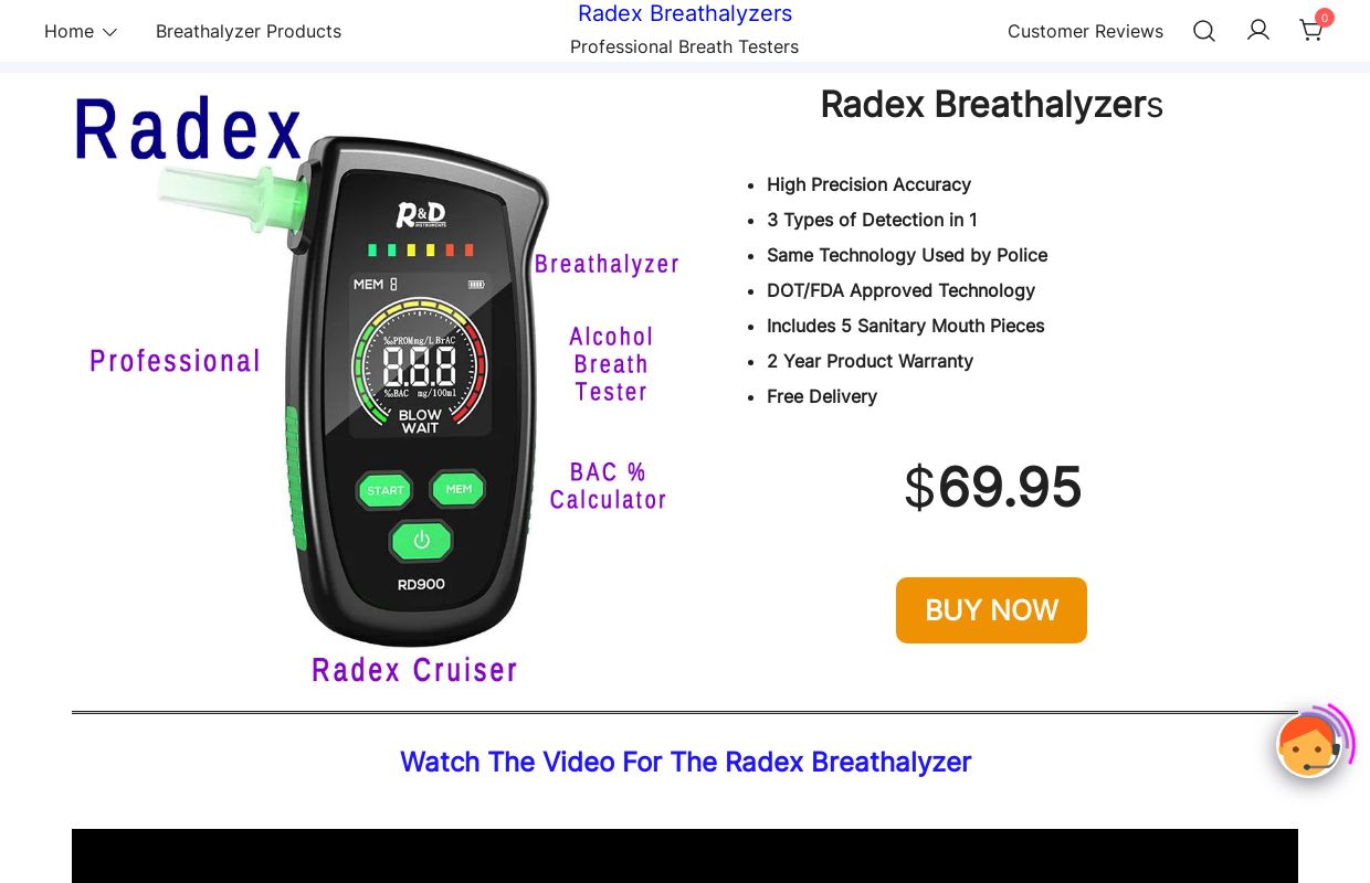Radex Breathalyzers – Professional Breath Testers