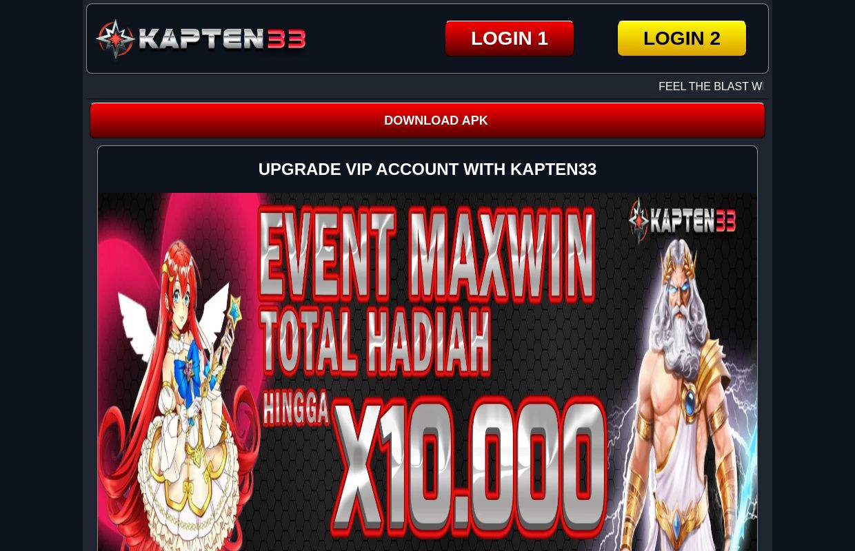 KAPTEN33 - Your Best Gaming Solutions with High Rate RTP