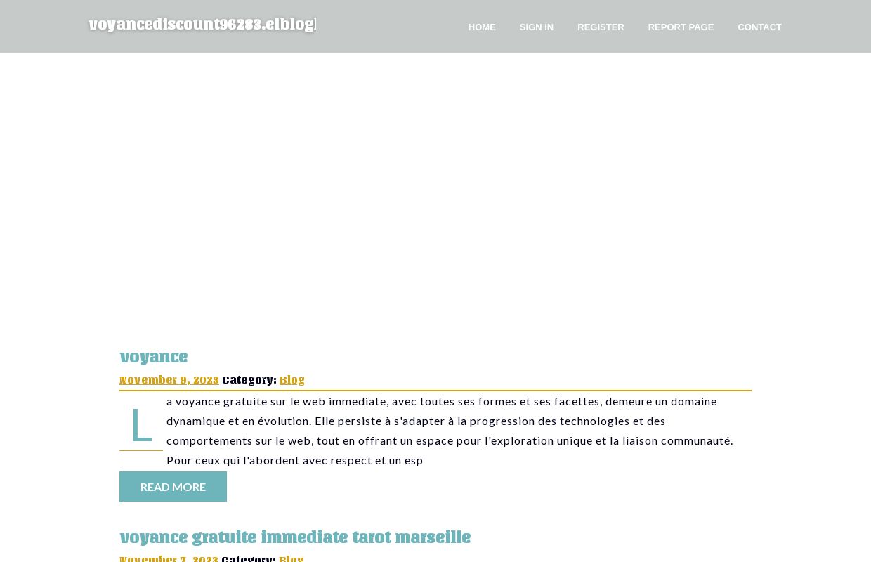 voyance - homepage