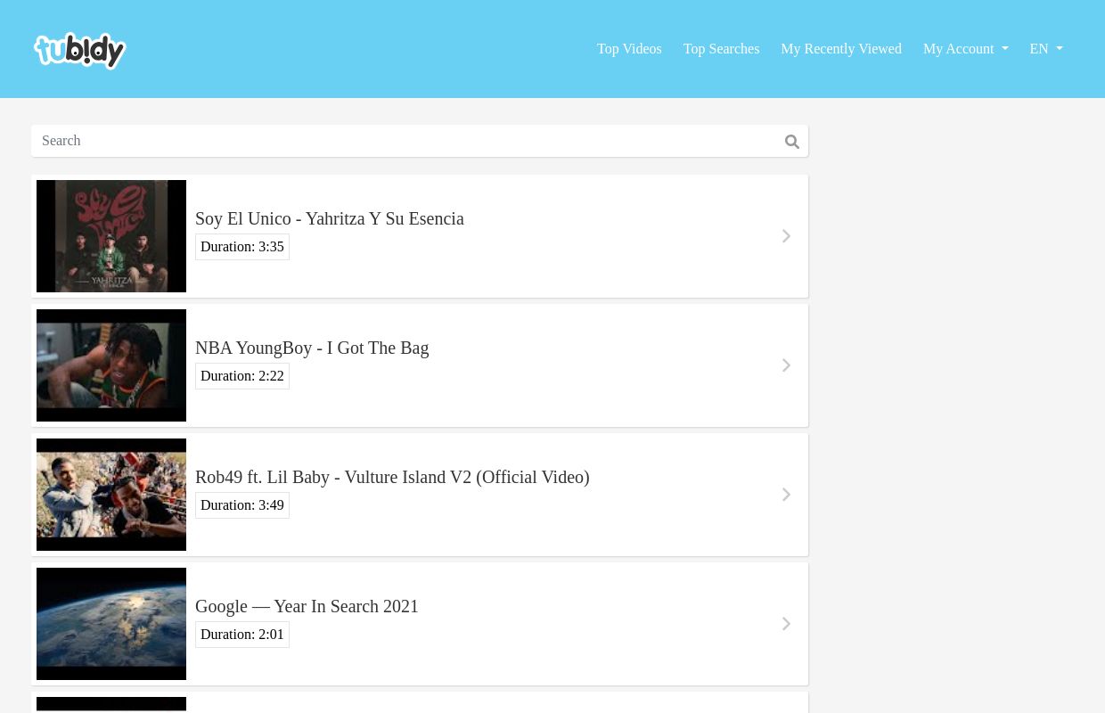 Tubidy - Free MP3 Music and MP4 Video Download