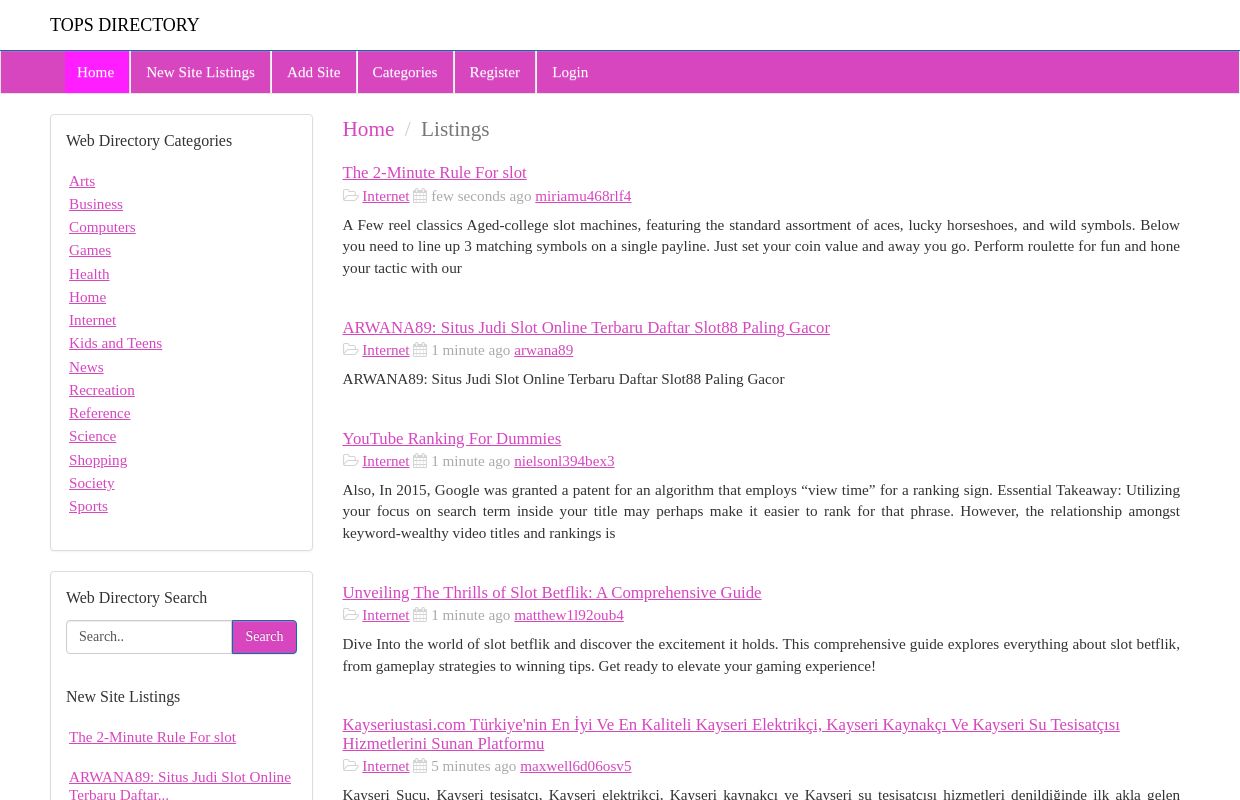 Best Web Directory Website