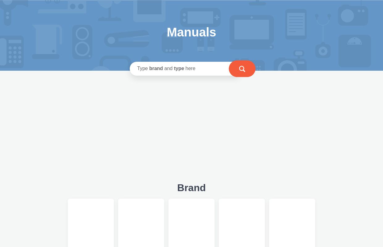 Manual lost? Download the manual you're searching for.