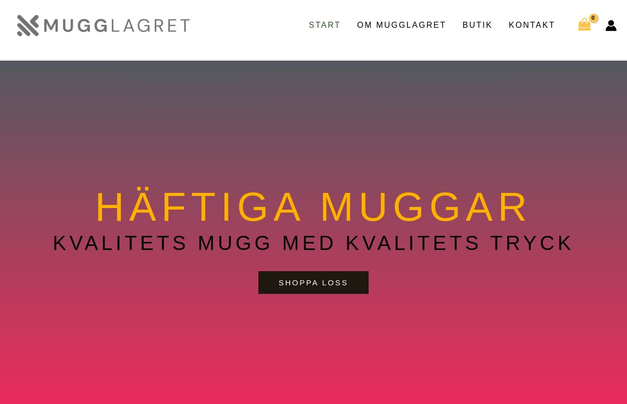 Start - Snygga och häftiga muggar hos Mugglagret
