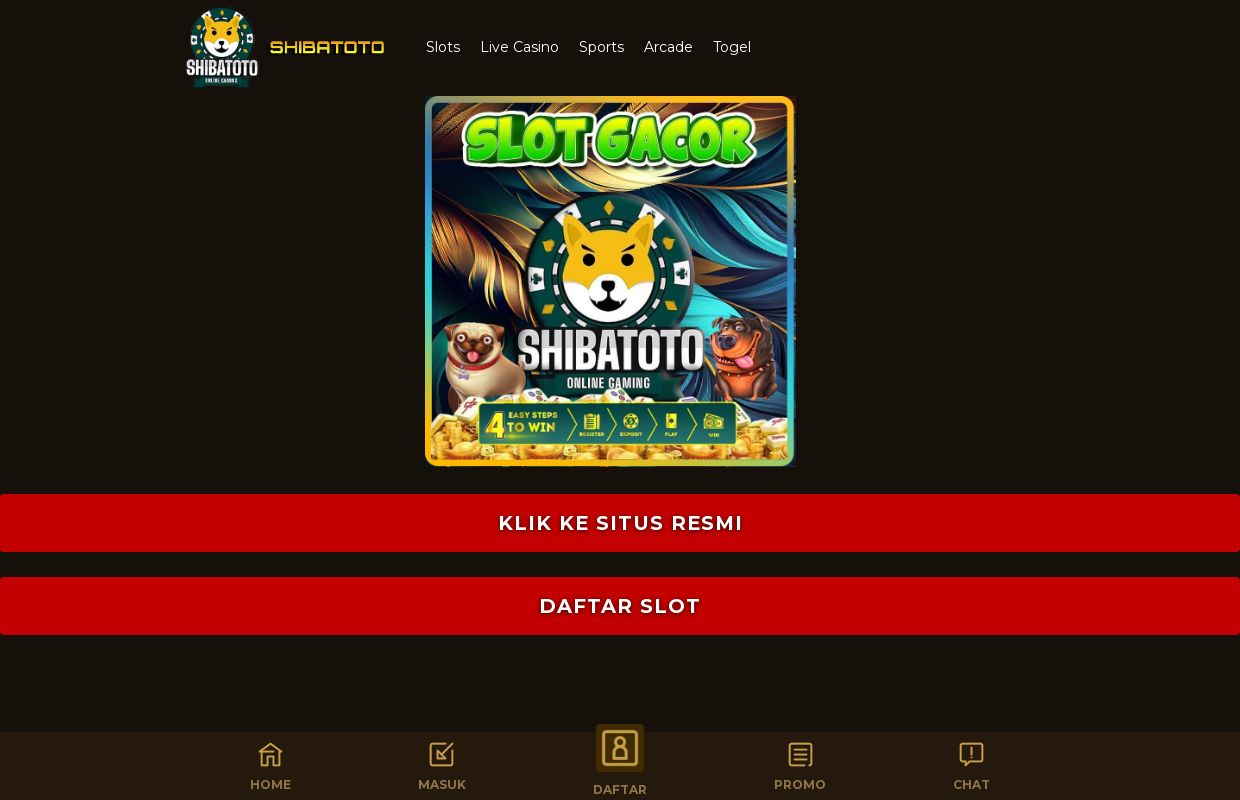 SHIBATOTO: Link Resmi Official Shibatoto
