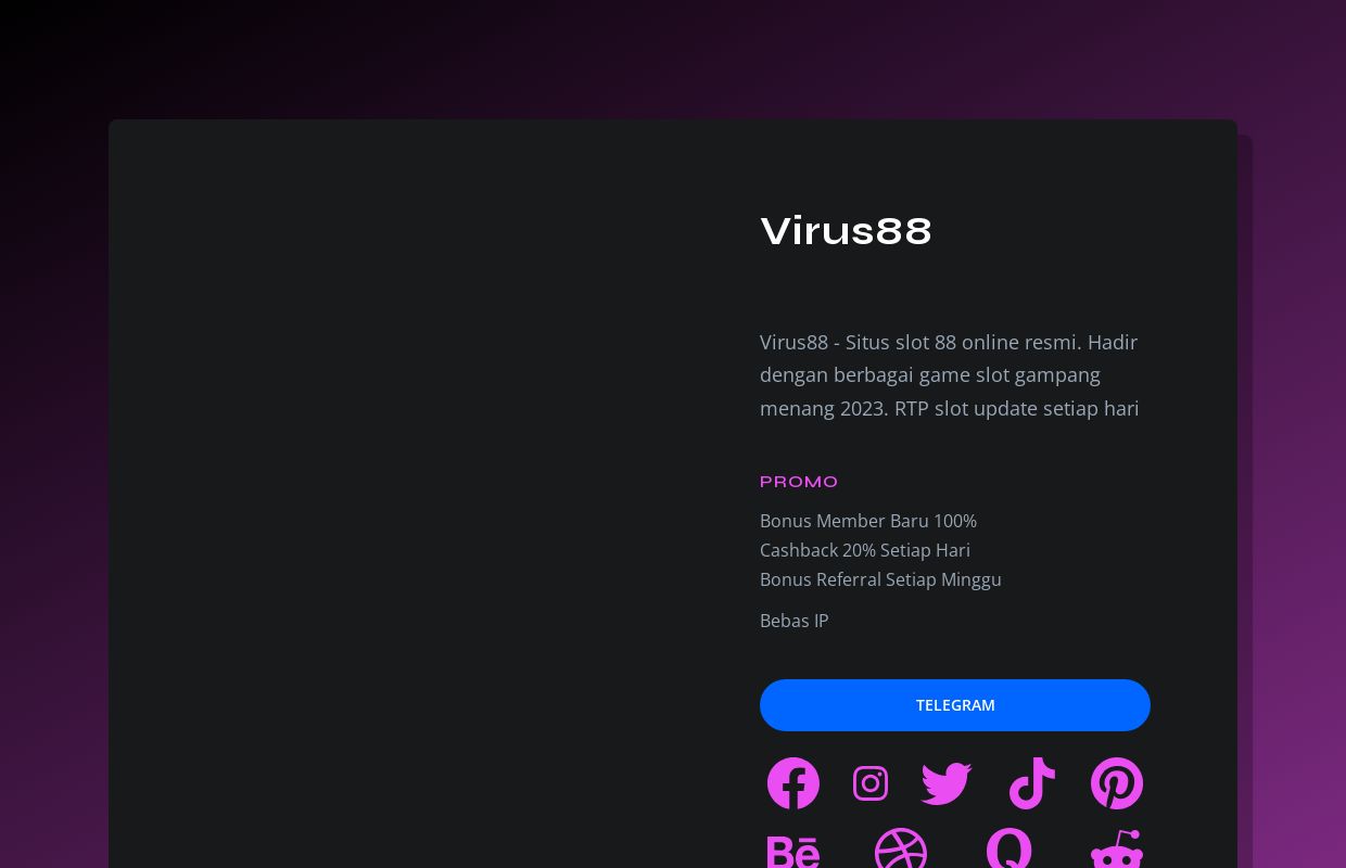 Virus88 - Login Virus88 Gacor, Daftar Virus88 Terpercaya
