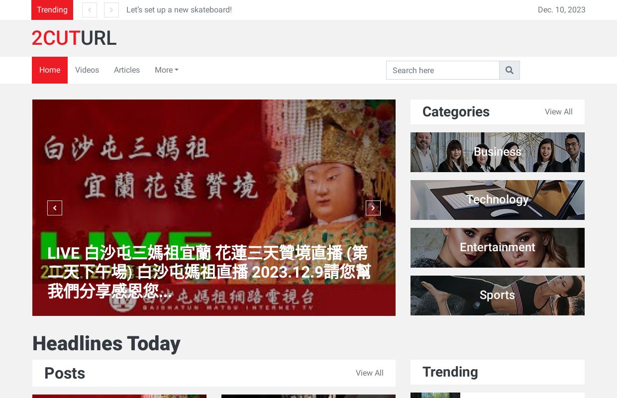 Leading Viral News Network