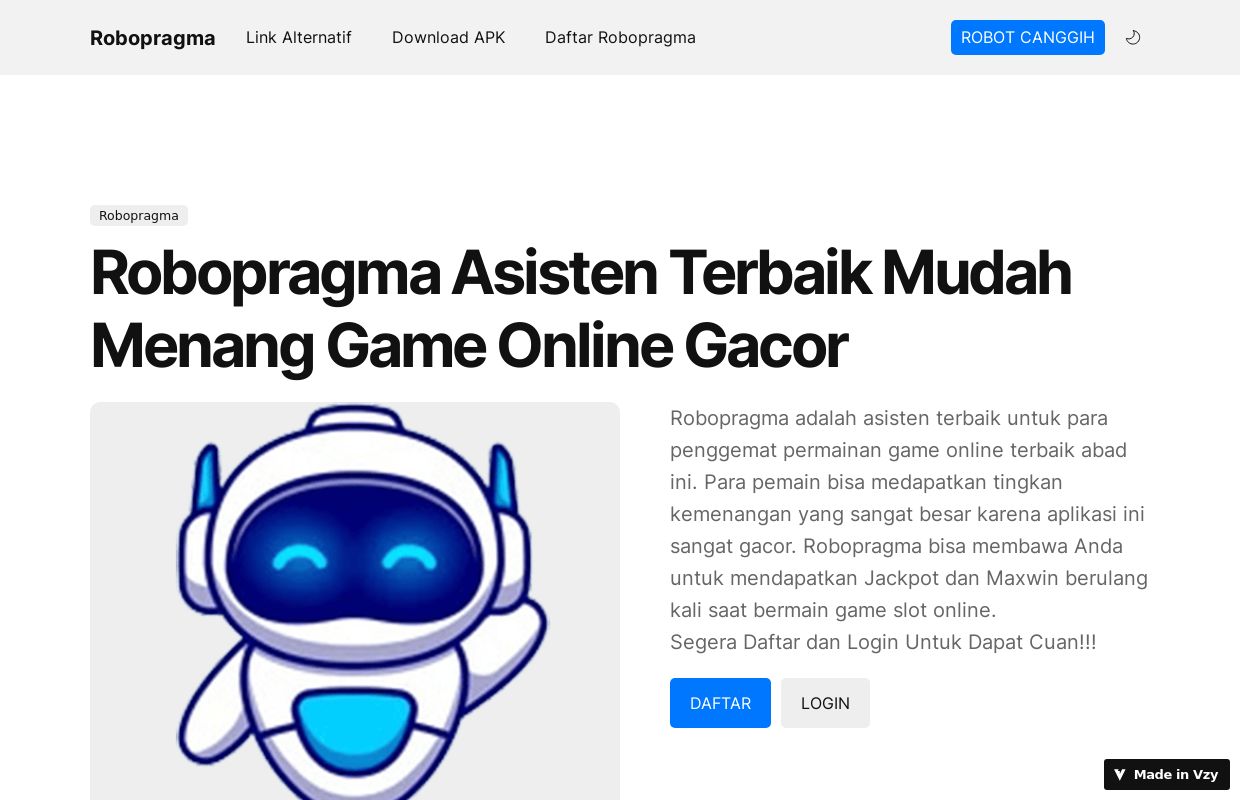 Robopragma Asisten Game Online Terbaik di Indonesia