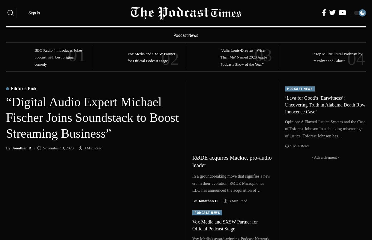 The Podcast Times - Hear, Learn, Inspire