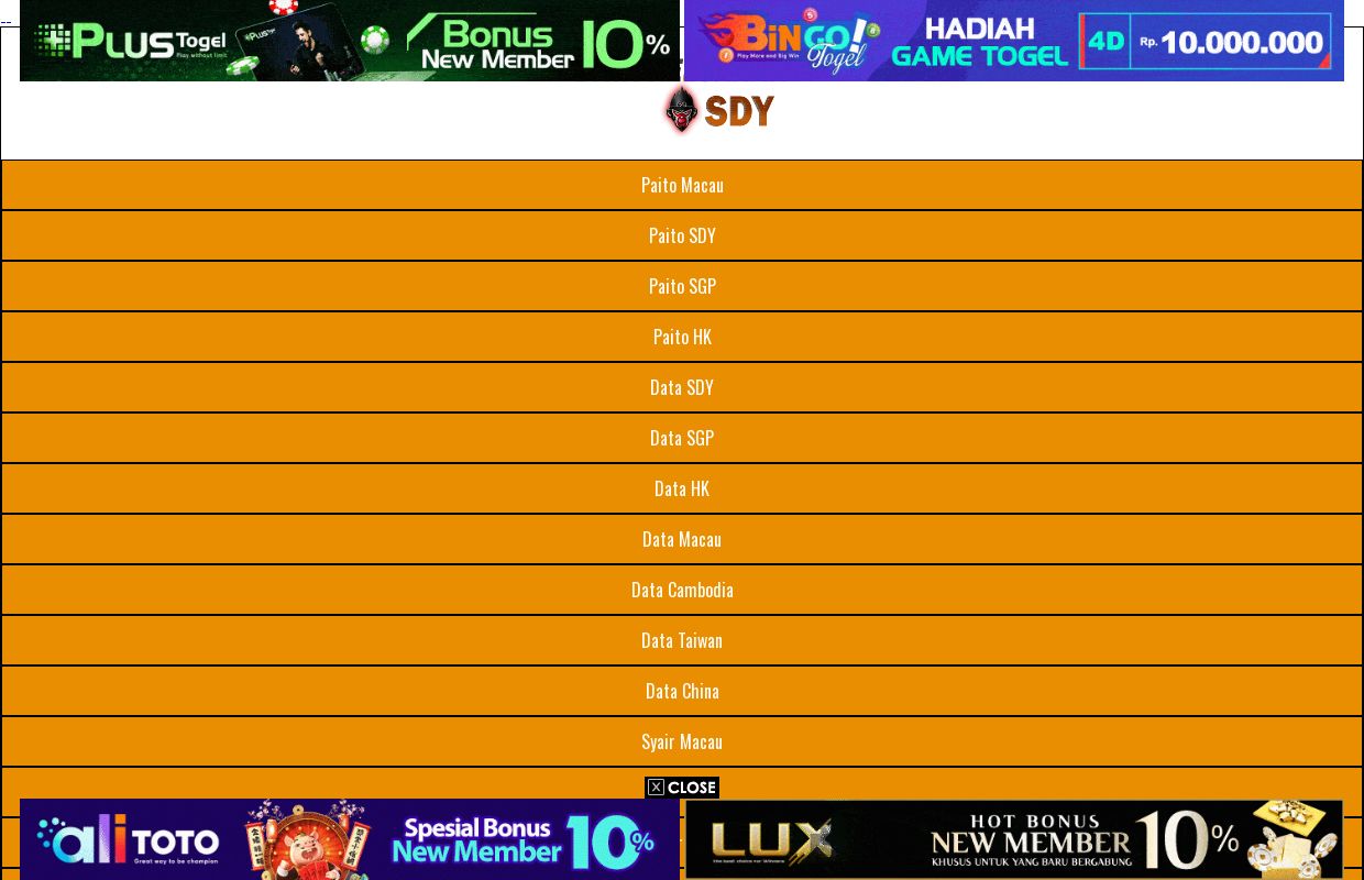 Data SDY - Data Sydney - Data Keluaran Sdy - Data Pengeluaran Sdy