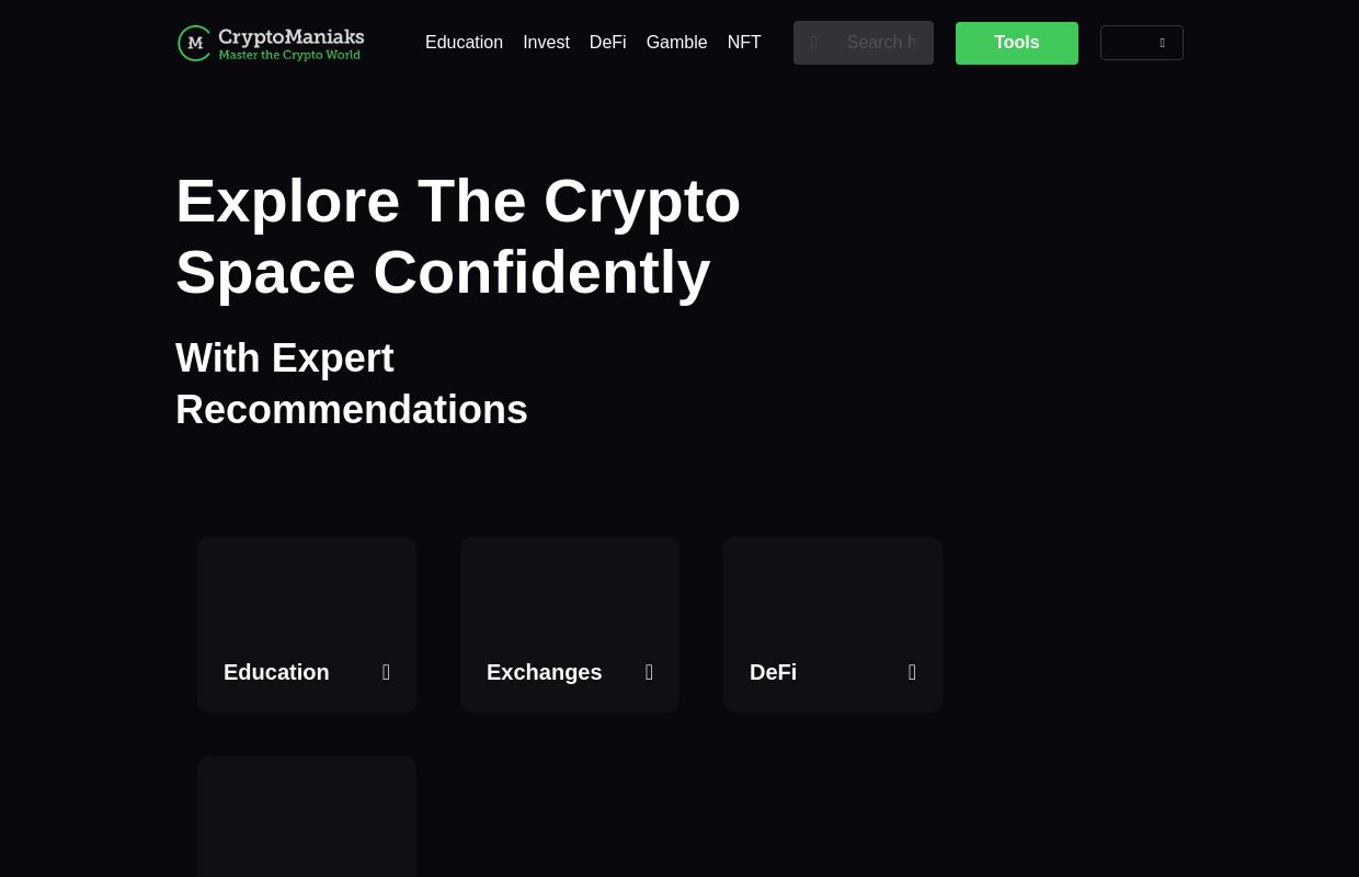 Cryptomaniaks: Cryptocurrency Education Made Simple