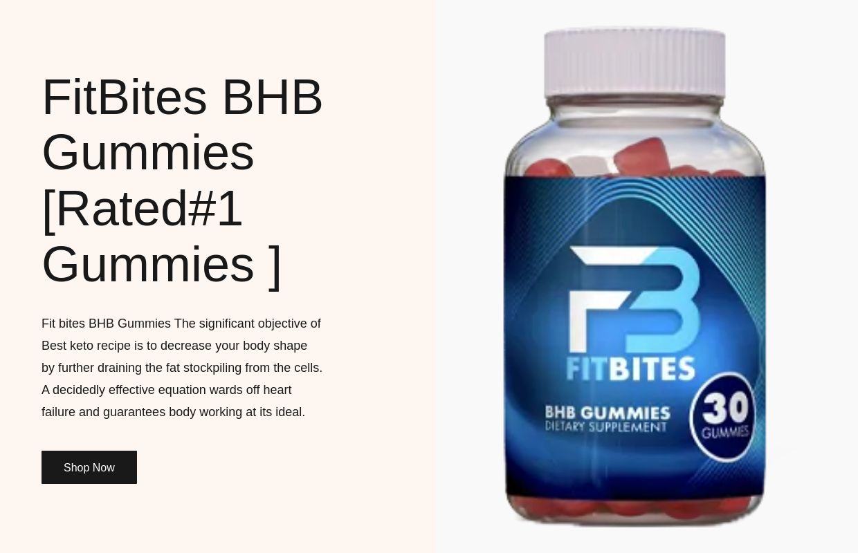 FitBites BHB Gummies