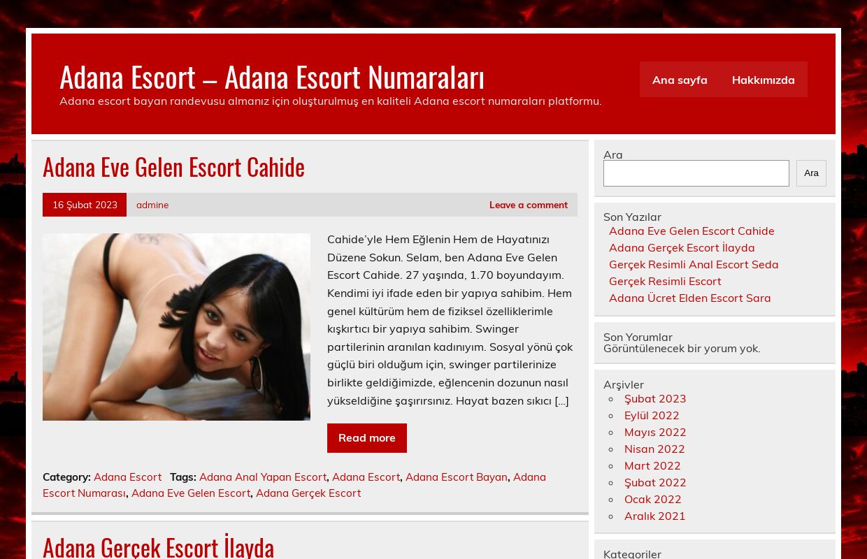 Adana Escort - Adana Escort Numaraları