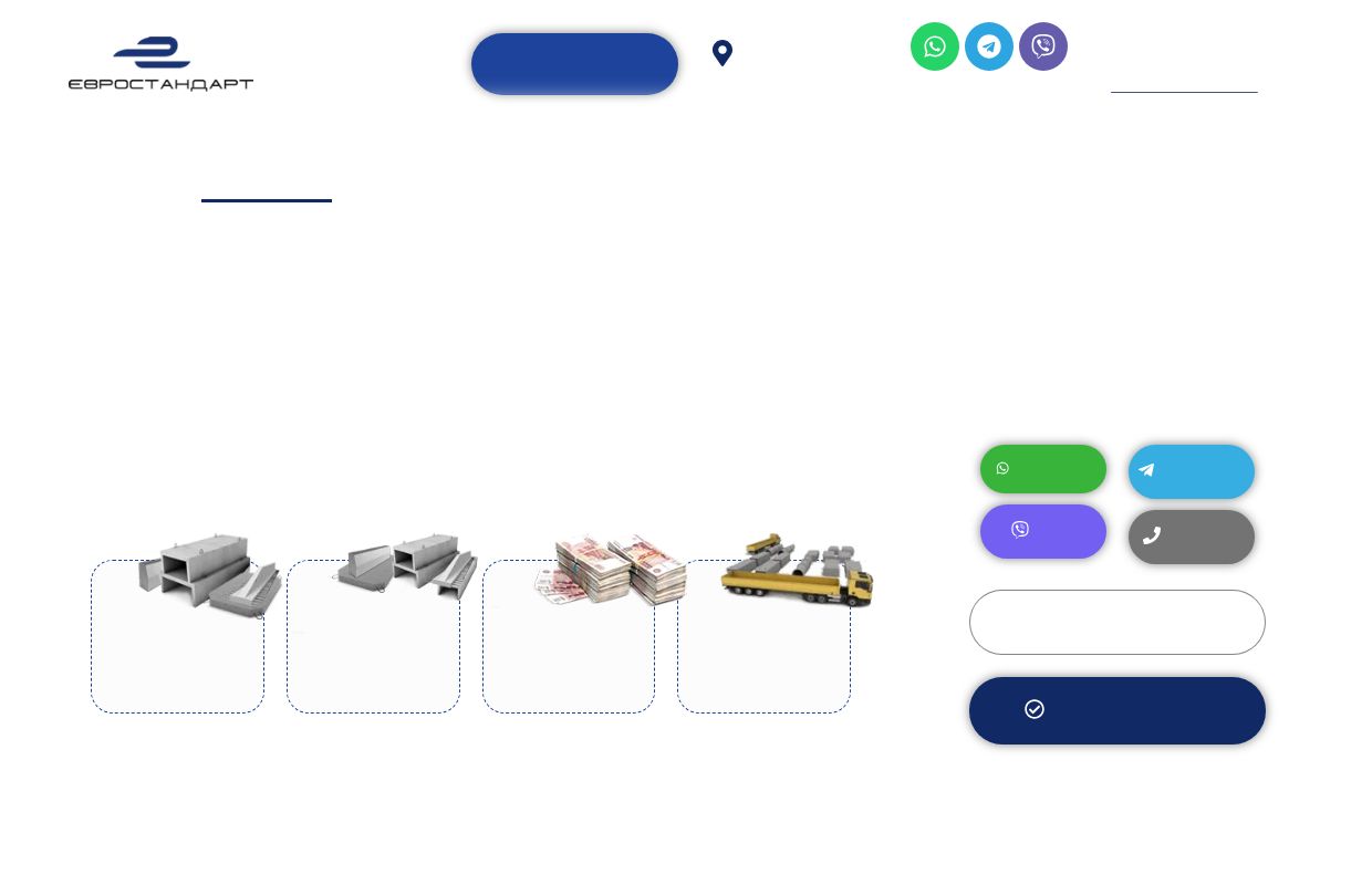 Производство железобетонных изделий для дорожного строительства