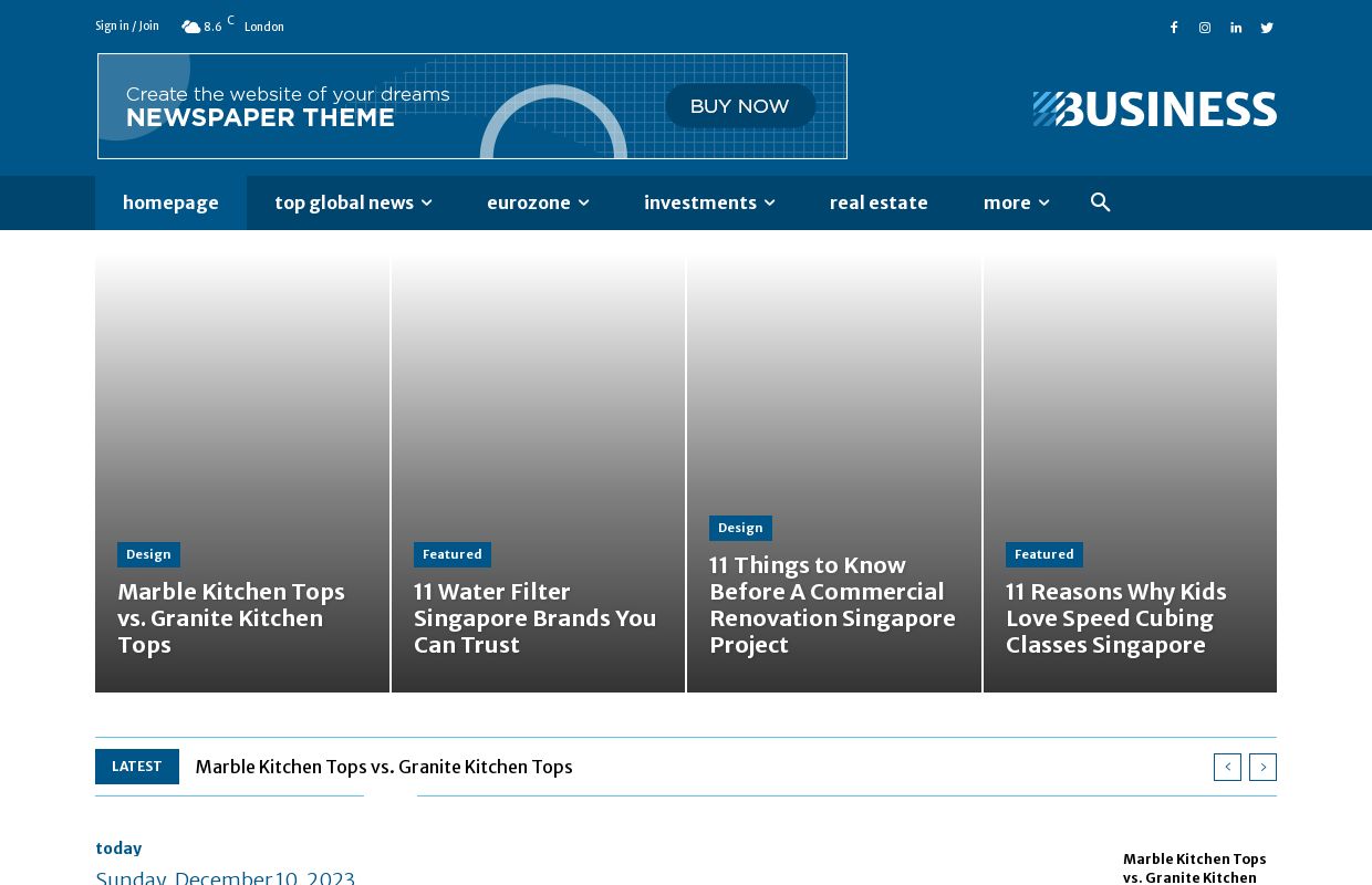 Homepage - Business of Singapore Blog