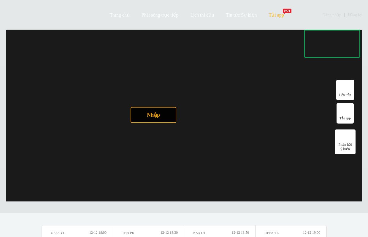 3979live - Trực tiếp bóng đá tốc độ cao không quảng cáo Full HD