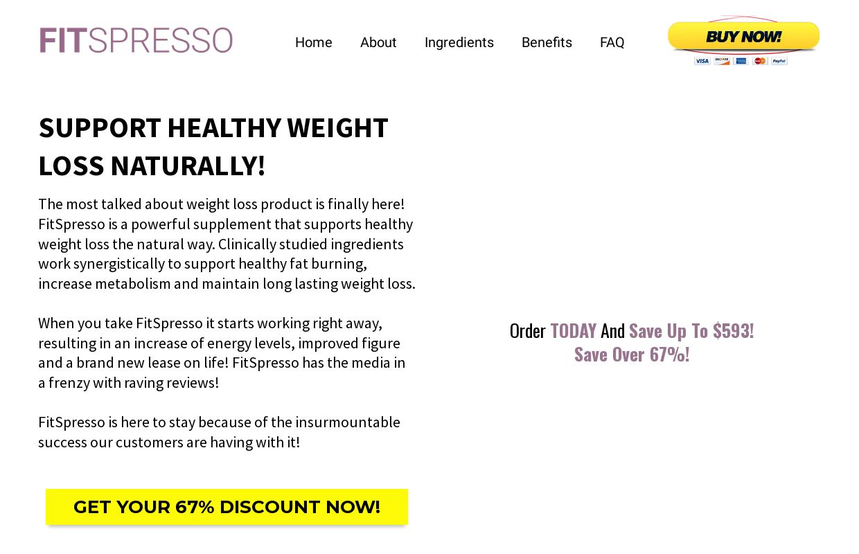 Fitspresso™ | Official Website