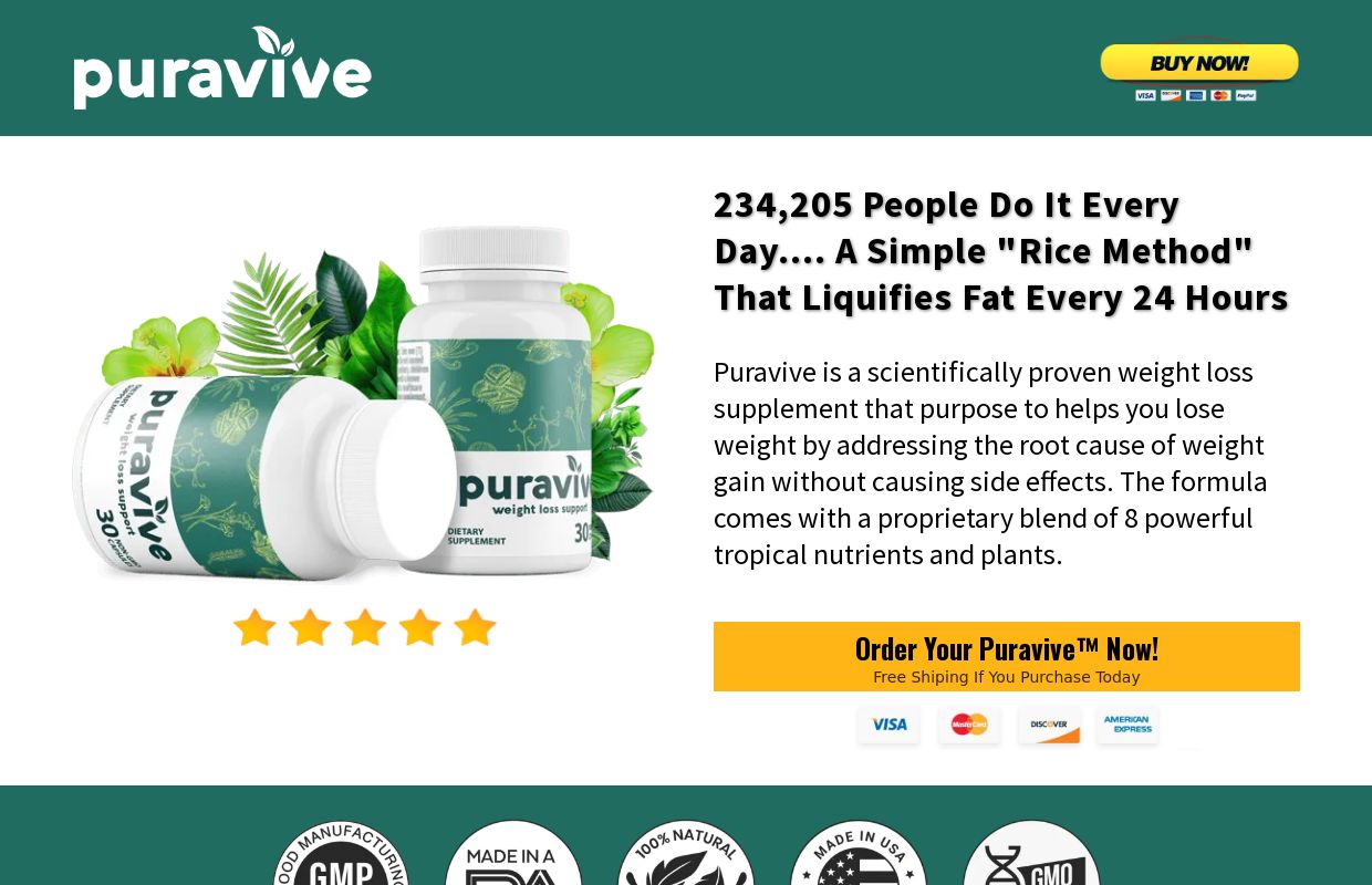 Puravive® | Official Website