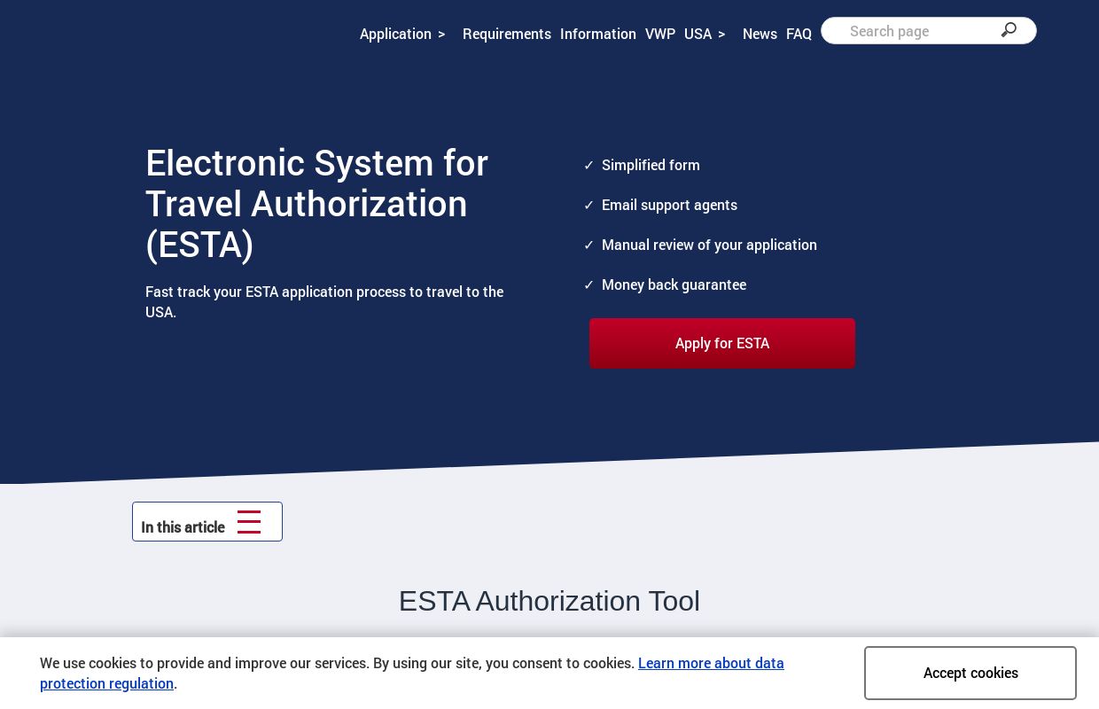 ESTA: Apply for the USA Electronic Visa - ESTAForm.org