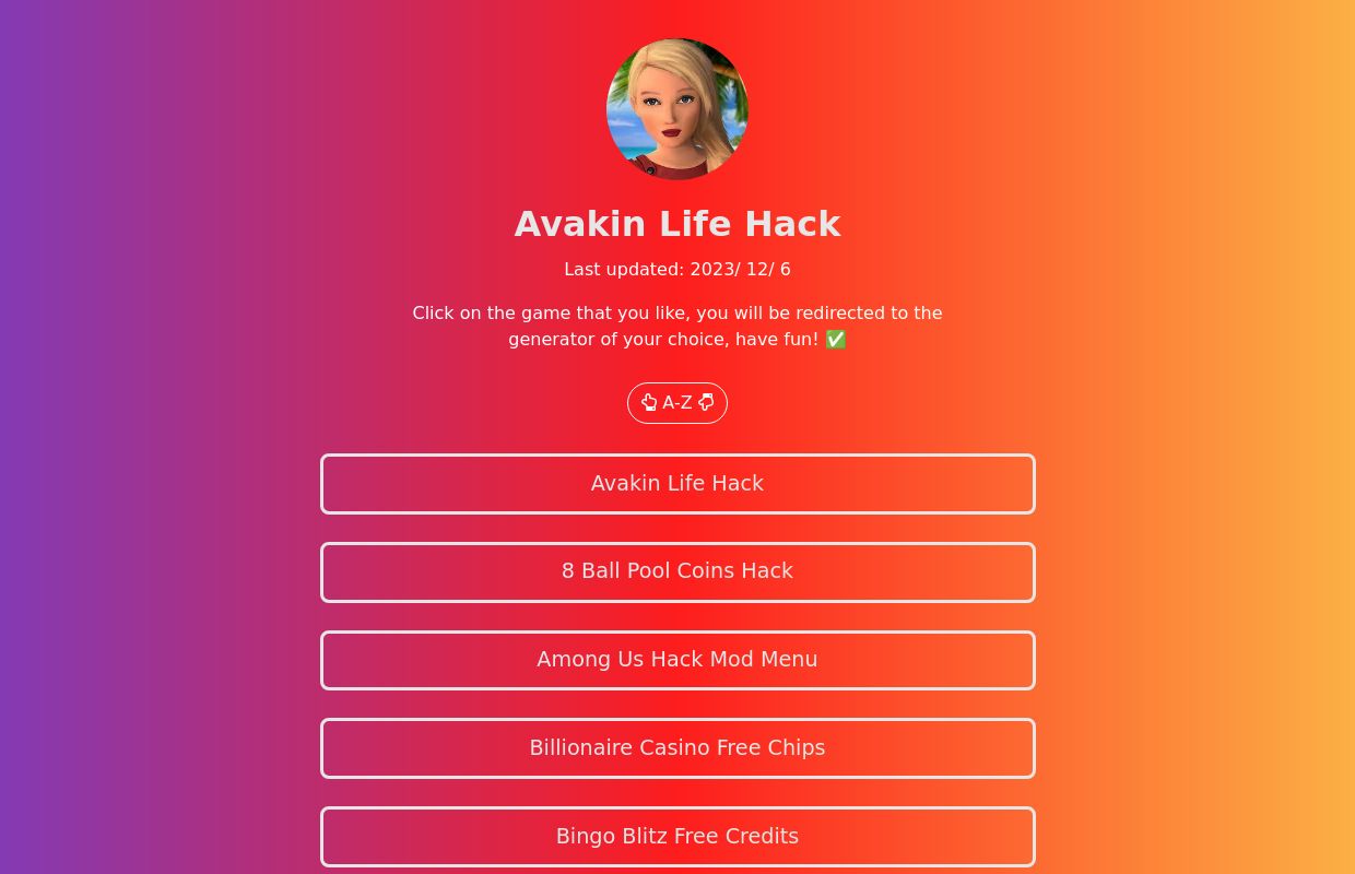 Avakin Life Hack