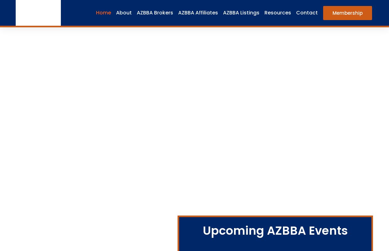 Welcome to Arizona Business Brokers Association | AZBBA